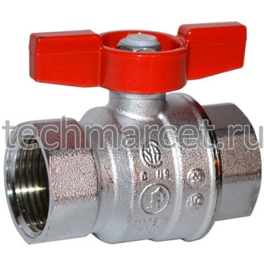 Кран шаровый, латунный, Giacomini R851, резьбовой, PN 35 бар