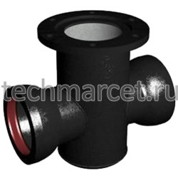Пожарная подставка раструбная чугунная