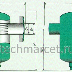 Грязевик абонентский, приварной PN 10/16 бар