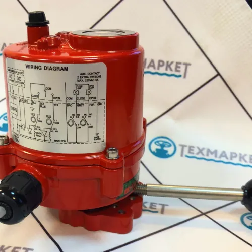 Электропривод HKC, четвертьоборотный, общепромышленный 24v, Корея