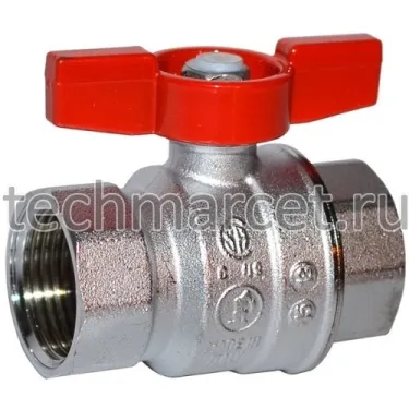 Кран шаровый, латунный, Giacomini R851, резьбовой, PN 35 бар