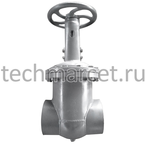 Задвижка клиновая из нержавеющей стали 30нж65нж, с выдвижным шпинделем ...