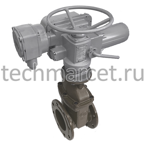 Задвижка 30с941нж стальная, фланцевая, с электроприводом, PN 16 бар