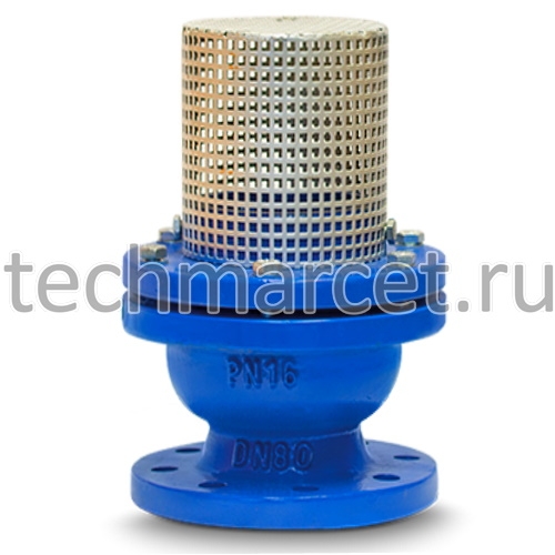 Клапан обратный FAF7200, чугунный, приемный, фланцевый с сеткой, PN 16 ...