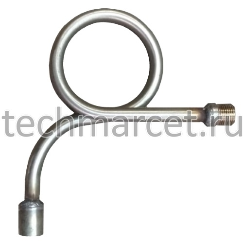 Трубка Перкинса нержавеющая угловая