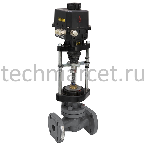 Клапан седельный, 25с947нж, запорно-регулирующий, стальной, фланцевый ...