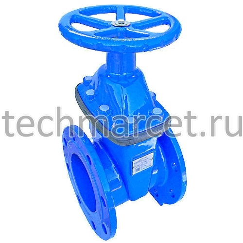 Задвижка фланцевая TECOFI с обрезиненным клином купить в ТехМаркет