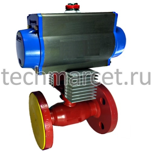 Кран шаровый NAVAL, стальной, стандартнопроходной, фланцевый, с ...