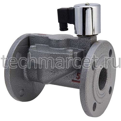 Клапан электромагнитный (соленоидный) нормально-закрытый, чугунный ...