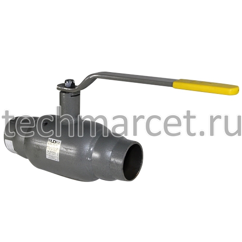 Кран шаровый стальной LD, полнопроходной, под приварку, PN 16-40 бар ...