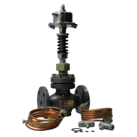 Регулятор перепада давления РПДС-НО, стальной, фланцевый, PN 16-10 бар