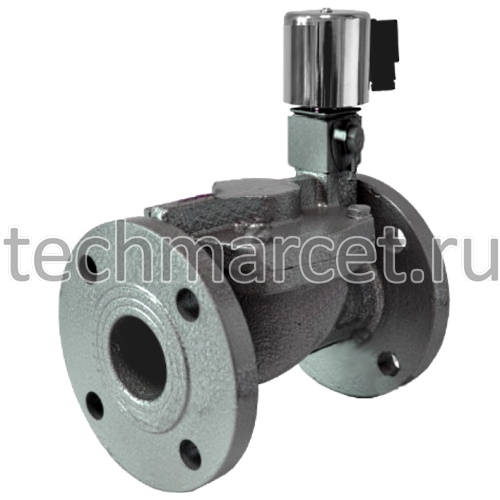 Клапан электромагнитный (соленоидный) с ручным дублером нормально ...