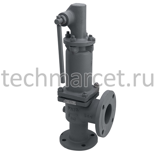 Клапан предохранительный СППК4р 17с6нж, 17с17нж, сбросной, пружинный ...