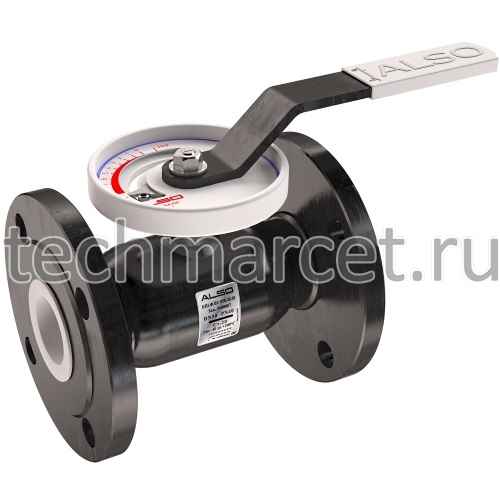 Кран шаровый запорно-регулирующий ALSO, стальной, фланцевый, PN 16-25 ...