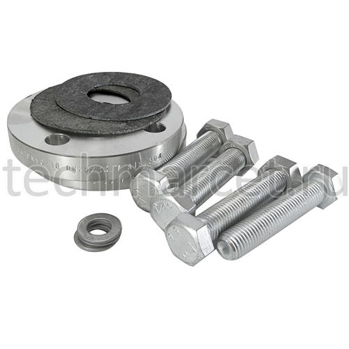 Комплект ответных фланцев, прокладок и крепежа, нержавеющая сталь, ГОСТ ...