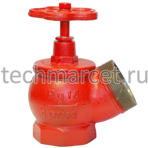 Кран пожарный угловой КПЧ и КПК