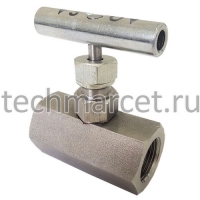 Клапан запорный 15с54бк, стальной, игольчатый, PN 16-400 бар