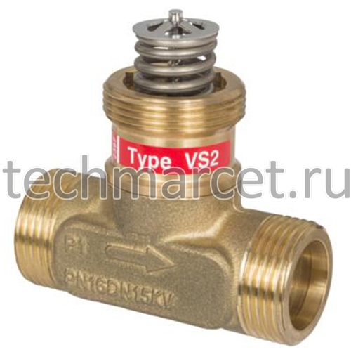 Клапаны регулирующие проходные VRG2, наружная резьба, чугунные купить в ...