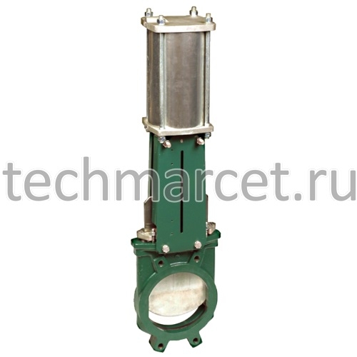 Задвижка шиберная чугунная, Tecofi VG 3400-03, уплотнение NBR ...