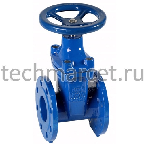 Задвижка фланцевая 30ч39р с обрезиненным клином купить в ТехМаркет
